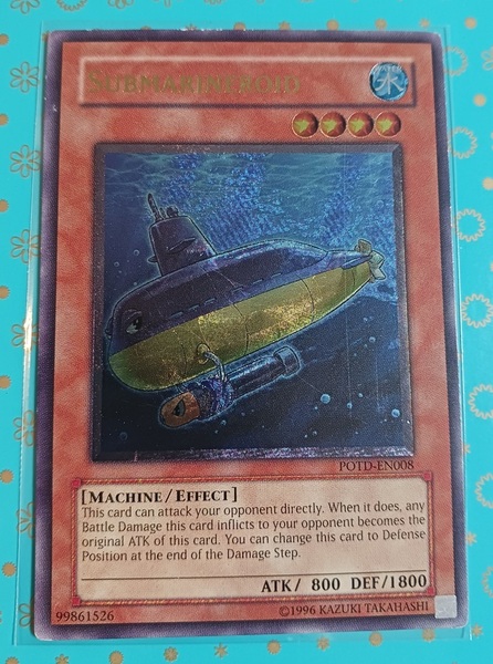 遊戯王 英語版 POTD-EN008 サブマリンロイド レリーフ アルティメットレア 海外版 Ultimate レリ