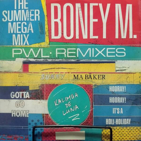 レコード BONEY M THE SUMMER MEGA MIX 612 497 ダンス ディスコ ハウス クラブ