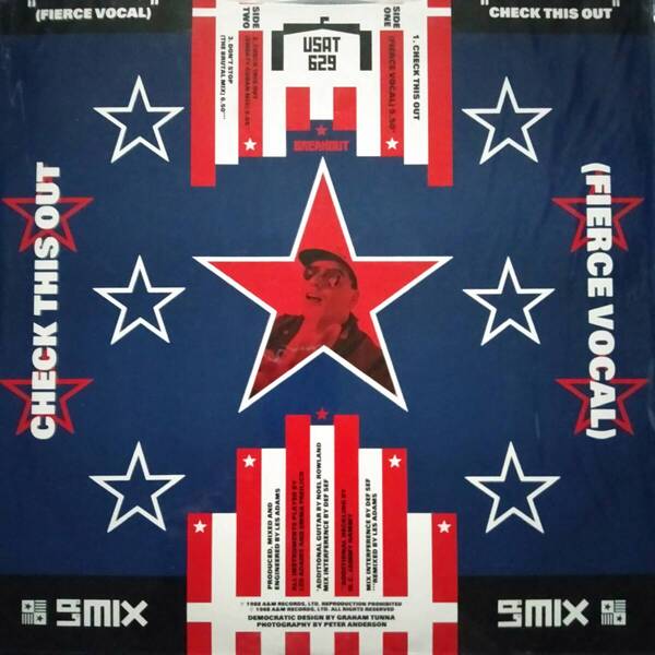 レコード L.A.MIX CHECK THIS OUT/DON'T STOP USAT 629 ダンス ディスコ ハウス クラブ