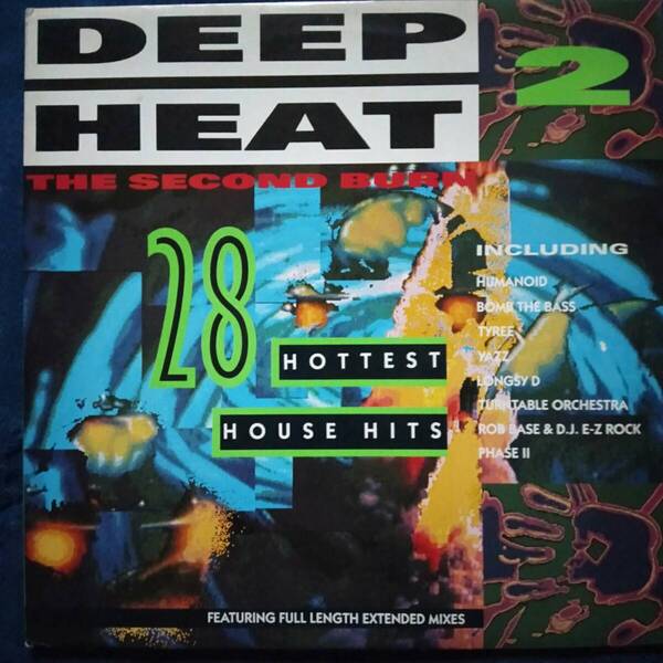 レコード DEEP HEART Vol.2 THE SECOND BURN 28HOTTEST HOUSE HITS featuring FULL LENGTH EXTENDED STAR 2356 ダンス ディスコ ハウス
