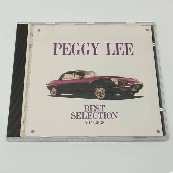 CD PEGGY LEE BEST SELECTION ペギー・リー VC-3035