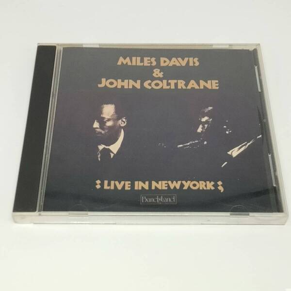 CD MILES DAVIS & JOHN COLTRANE LIVE IN NEWYORK マイルス・デイヴィス ジョン・コルトレーン BDCD 1501