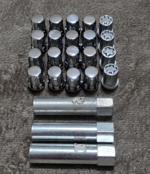 美品 McGard マックガード インストレーションキット スプラインドライブ M12×P1.5 20個 ロックナットBBS SSR ナット