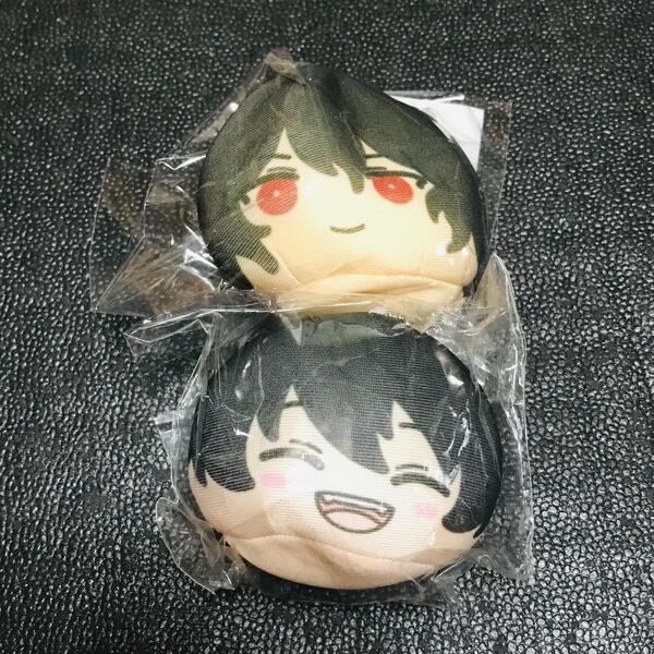 朔間凛月 朔間零 初期 プラス + ぷらす あんさんぶるスターズ おまんじゅう マスコット キーホルダー ぬいぐるみ 特典 非売品 BOX