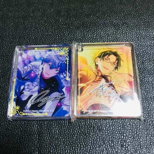 瀬名泉 蓮巳敬人 あんさんぶるスターズ コロッタCoLotta アニカフェ アクリルキーホルダー プレート アクリルスタンド サイン