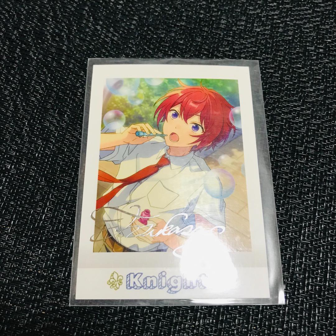 新品☆あんスタ☆Knights【朱桜司】サインステッカーセット☆第