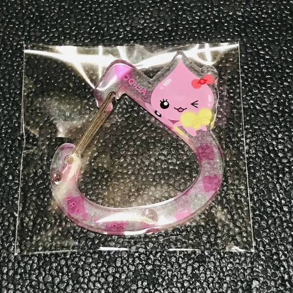 うるおいちゃん ハート しずくちゃん アクリルカラビナ キーホルダー マスコット ポップアップ めじるしアクサリー ガチャ 平成レトロ