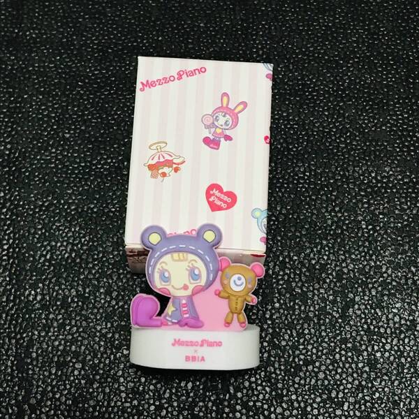 ナルミヤ メゾピアノ BBIA ベリエちゃん フィギュア リップスタンド 06 コロン&パープル ブルーベリエ ガチャ めじるしアクセサリー 平成