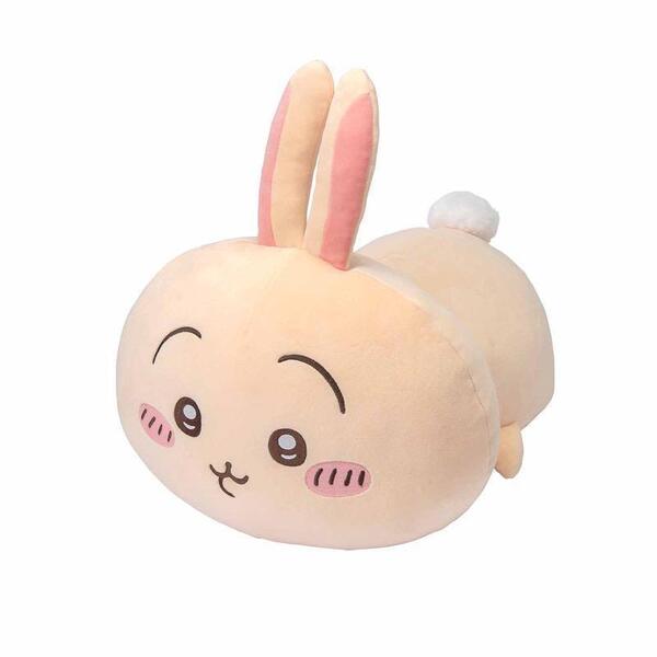うさぎ ちいかわ もちっとふわっとコレクション B賞 寝そべりもっちりぬいぐるみ マスコット クッション 抱き枕 プライズ 非売品 くじ