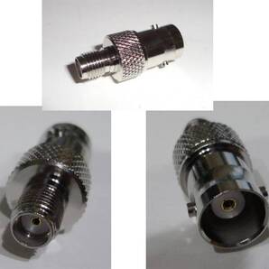変換コネクター SMA-J ⇔ BNC-J 海外製 SMAJ BNCJ SMA BNC 変換 コネクタ ハンディー機に SMAJ BNCJ SMAメス