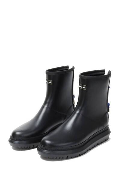 完売★sacaiサカイ★幻☆新品sacaiサカイRubber Bootsラバーブーツ雨靴S(25-01013S)