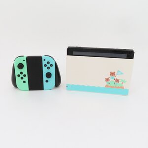 ○【任天堂】Nintendo Switch/ニンテンドースイッチ本体 あつまれ どうぶつの森モデル HAD-S-KEAGC