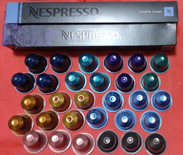 NESPRESSO・ ネスプレッソカプセル 6種30個 バラ売り