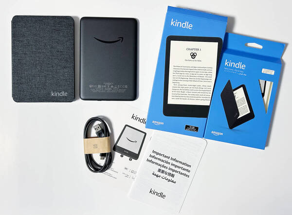 Amazon Kindle 第11世代 16GB 広告あり 2022年モデル 純正カバー付き ブラック