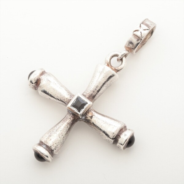 Loree Rodkin ローリーロドキン シルバーペンダントトップ チューブクロス SILVER925