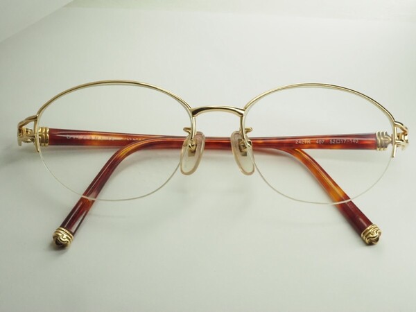 BVLGARI ブルガリ パレンテシス イエローゴールド 750YG K18YG 眼鏡 メガネ