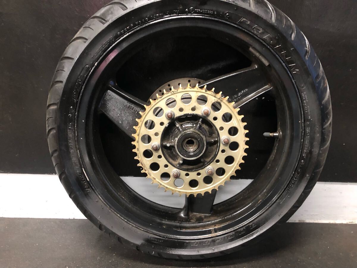 カワサキゼファー550 400 純正 ホイール前後セットリアハブ