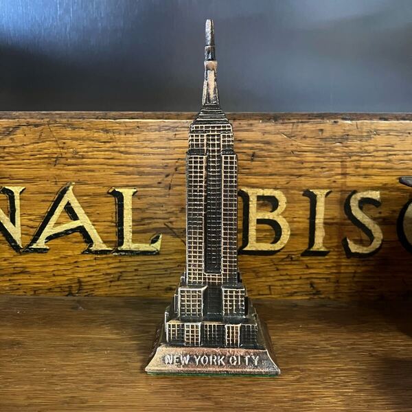 【VINTAGE】エンパイアステートビル オブジェ 1472FT スーベニア 店舗什器 antiques アンティーク 古着 US 店舗什器 古道具 vintage