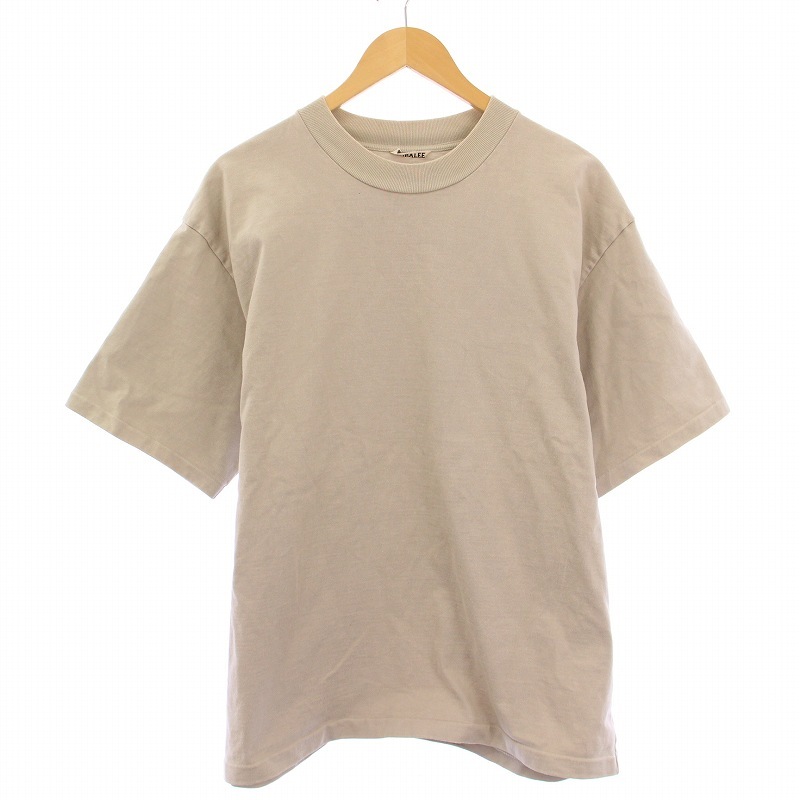 【新品】オーラリー 半袖 カットソー Tシャツ 4 カーキ スタンドアップT 2025年最新】Yahoo!オークション -auralee スタンドアップの中古