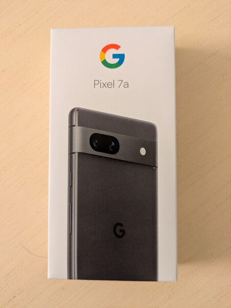 新品未使用 Google Pixel 7a チャコール