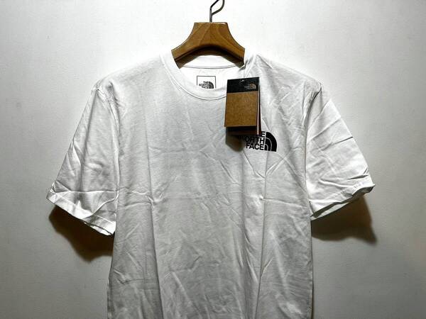 即決 送料無料 新品 正規品 USA限定 The North Face ノースフェイス 【US-S】 バックプリント ロゴ 半袖Tシャツ ホワイト