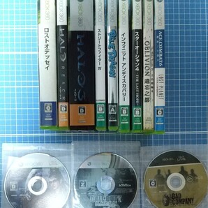 Xbox 360ソフト13本セット ロストオデッセイ HALO3 ストリートファイターⅣ OBLIVION 他 分売不可 後方互換対応