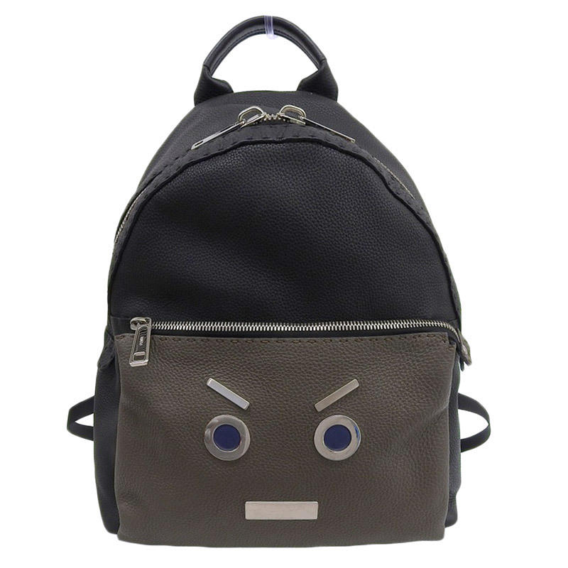 FENDI フェンディバックパックリュック レザー【中古】 2025年最新】Yahoo!オークション -フェンディ リュックの中古品