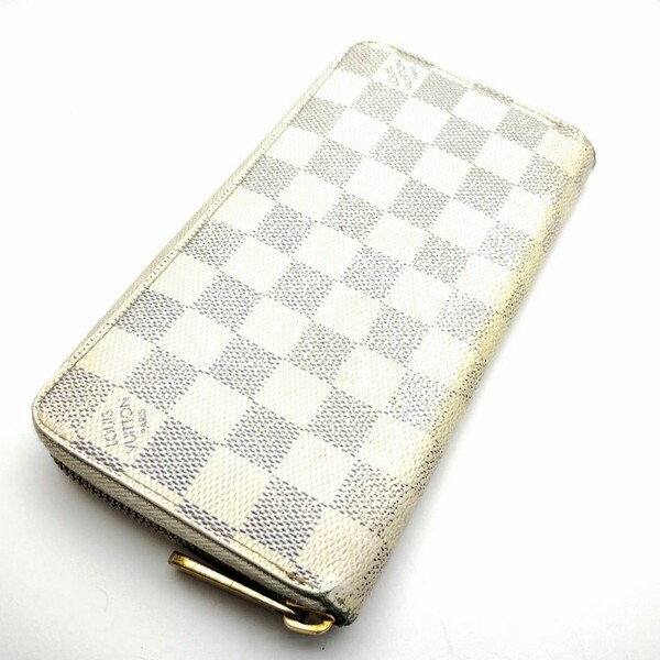 長財布 ルイヴィトン 財布 ジッピーウォレット LOUISVUITTON ダミエアズール メモ▲A7