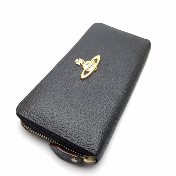長財布 ヴィヴィアンウエストウッド Vivienne Westwood ラウンドファスナー メモB5