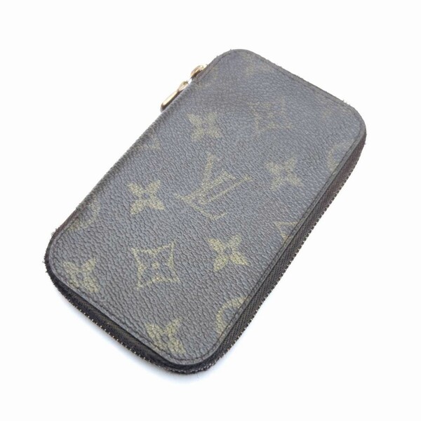 モノグラム ルイヴィトン キーケース LOUISVUITTON 6連 ラウンドファスナー ポシェット6クレ メモB4-75