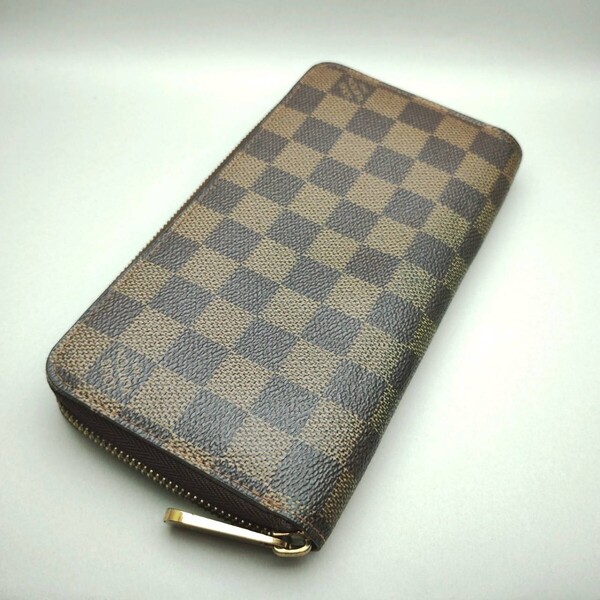 ルイヴィトン LOUISVUITTON ジッピーウォレット 長財布 ダミエ メモ3-7▲