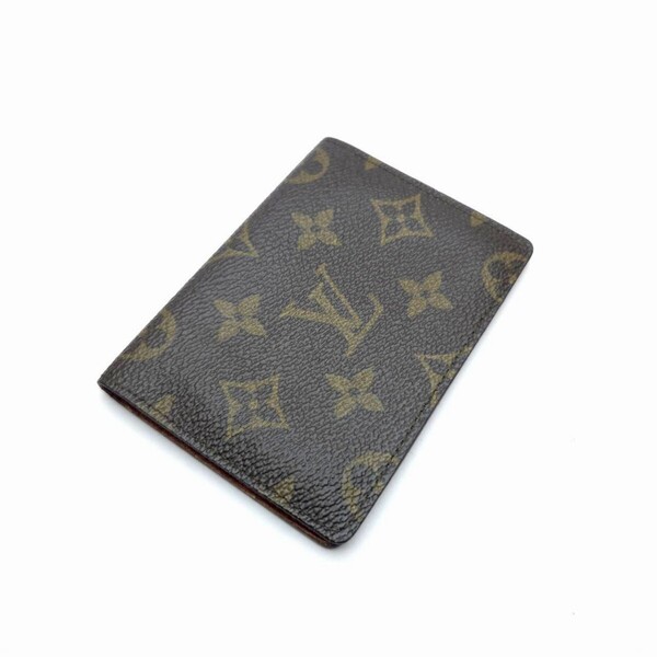 ルイヴィトン モノグラム 定期入れ 名刺入れ パスケース カードケース LOUISVUITTON メモB5−83