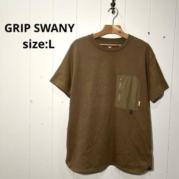 グリップスワニー GRIP SWANY Tシャツ ギアポケットTシャツ メンズ