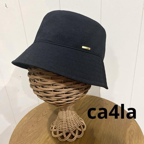 カシラ ca4la バケットハット ハット ブラック レディース 帽子 ボウシ