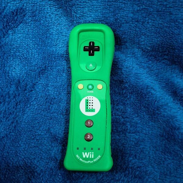 wiiリモコンプラス、ルイージ、緑