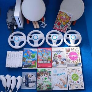 特別豪華マリオカートWii 太鼓の達人 タタコン 大乱闘スマッシュブラザーズ wiiリモコン wiiハンドル