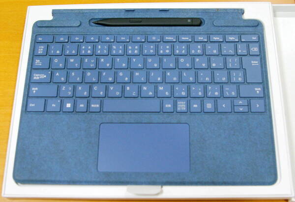 マイクロソフト 8X7-00115 Surface Pro Signature キーボード スリムペン2付 サファイア 程度極上#10 送料無料