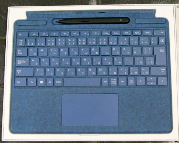 マイクロソフト 8X7-00115 Surface Pro Signature キーボード スリムペン2付 サファイア 新品同様#13 送料無料