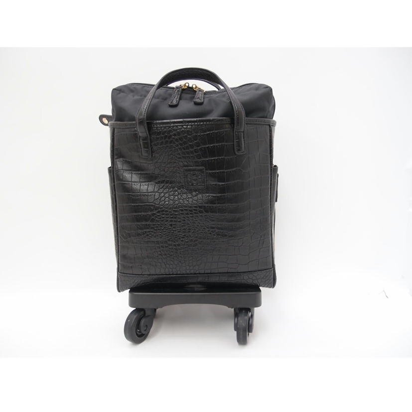 中古・古着通販】SWANY (スワニー) キャリーバッグ ブラック