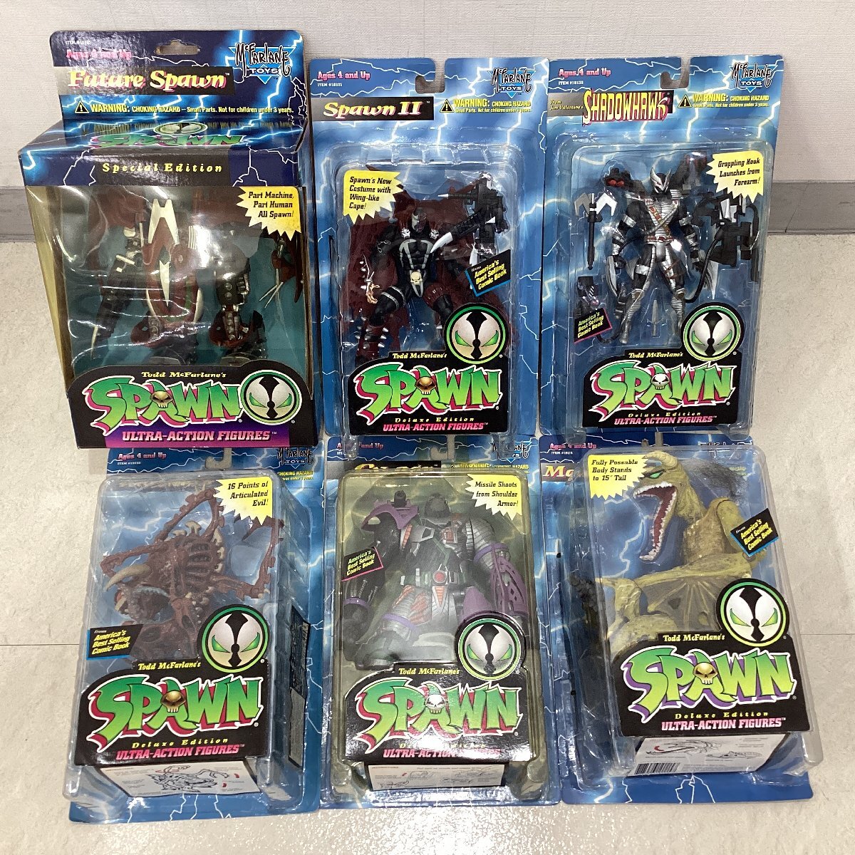 レア大量6点 SPAWN スポーン アクションフィギュア 未開封