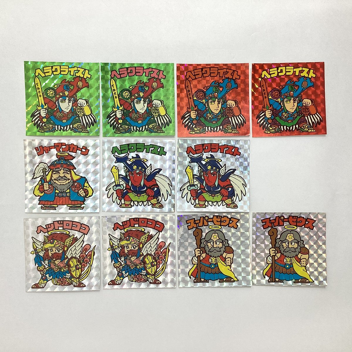 村正 五月シリーズ ゼウス カーン ネロ フェニックス マリア ヘッド シール ビックリマン BM forever ゼウス 緑 ヘラクライスト ネロ魔身
