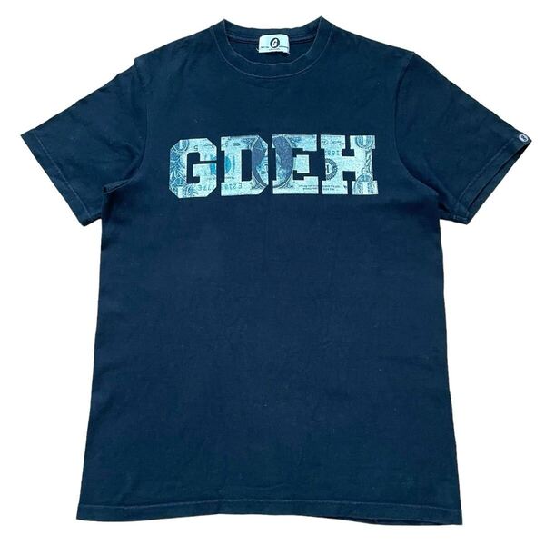 Mサイズ【グッドイナフ】Tシャツ GOOD ENOUGH 1ドル札 GDEH THE GAME IS OVER 90s 裏原系 半袖 ブラック ロゴ