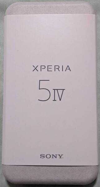 未開封新品 SONY Xperia5 IV XQ-CQ44 SIMフリー版 ブラック 黒 256GB 送料無料