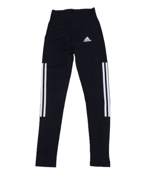 H-258 未使用 adidas アディダス レギンス タイツ レディース 9分丈 速乾【M】ブラック 軽量 品番H39892 JME75 (タグ無し)