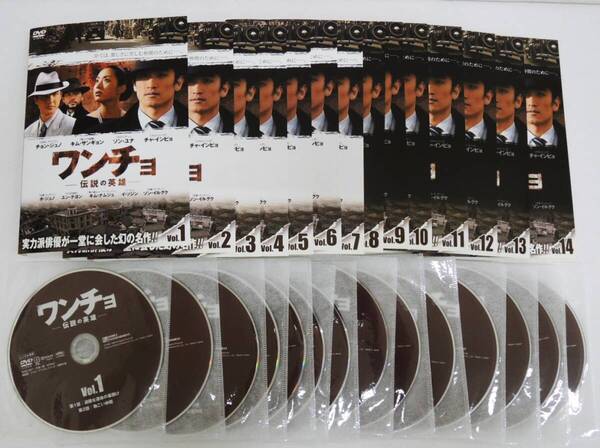 K-3043 ワンチョ 伝説の英雄 全14巻(ケースなし) DVD レンタル版 チャ・インビョ ユン・ソナ〈字幕〉