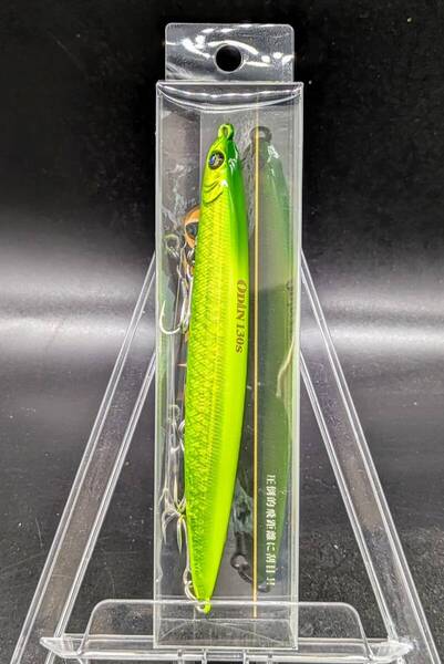 送料込み バスデイ オーディン130S UK-217 ライムグロー ODIN BASSDAY サーフ ヒラメ シーバス 青物