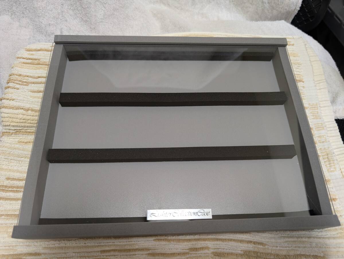 ZIPPOコレクションケース 木箱6段120個収納ケース中古品