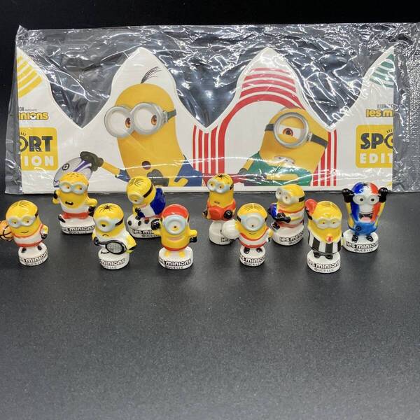 フランス雑貨 フェーヴ FEVES 『 ミニオンズ スポーツ エディション コンプリート 10個セット 2025 』 MINIONS SPORT EDITION COMPLETE