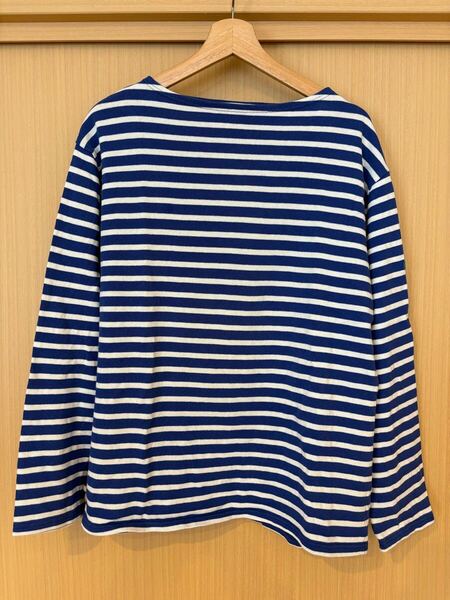 サイズ6 SAINT JAMES×UNITED ARROWS セントジェームス バスクシャツ ウエッソン OUESSANT ブルー×ホワイト フランス製