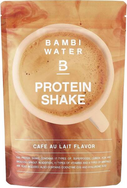 プロテインシェイク 250g BAMBI WATER 美容 プロテイン 女性用